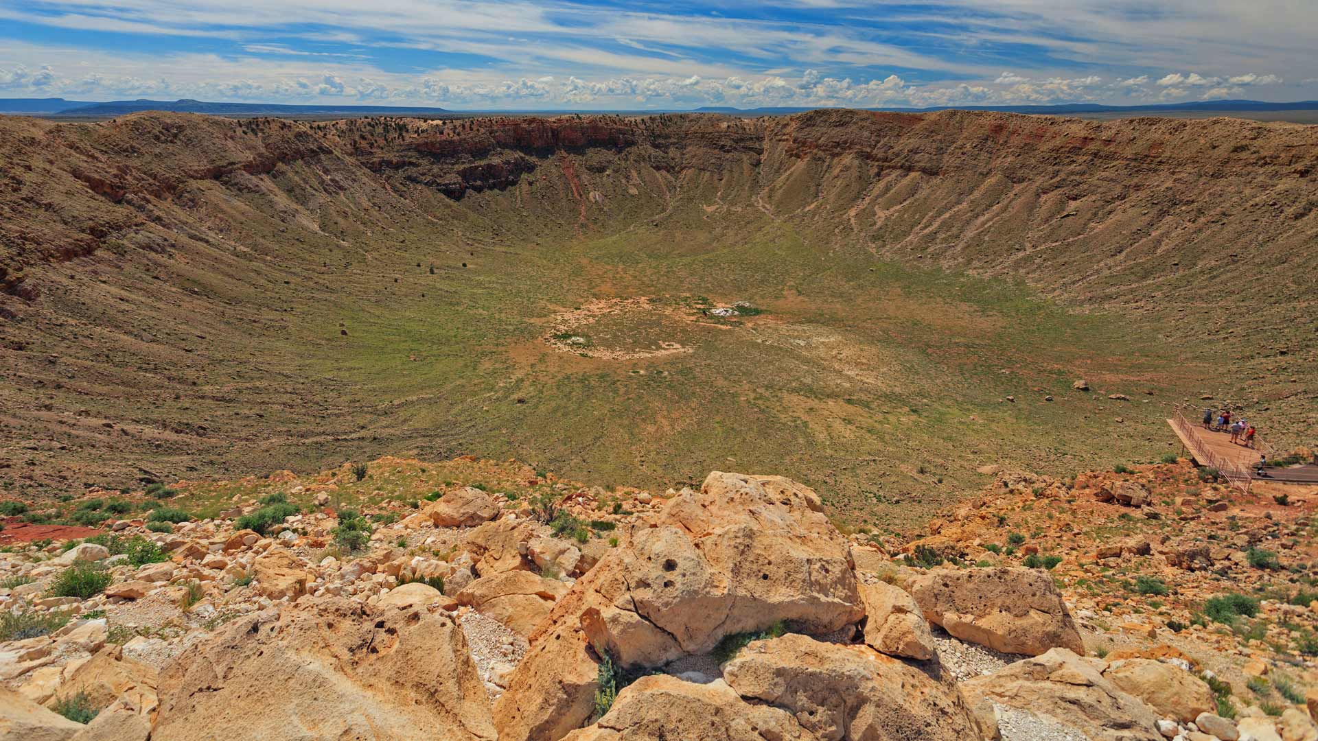 巴林杰陨石坑，美国亚利桑那州